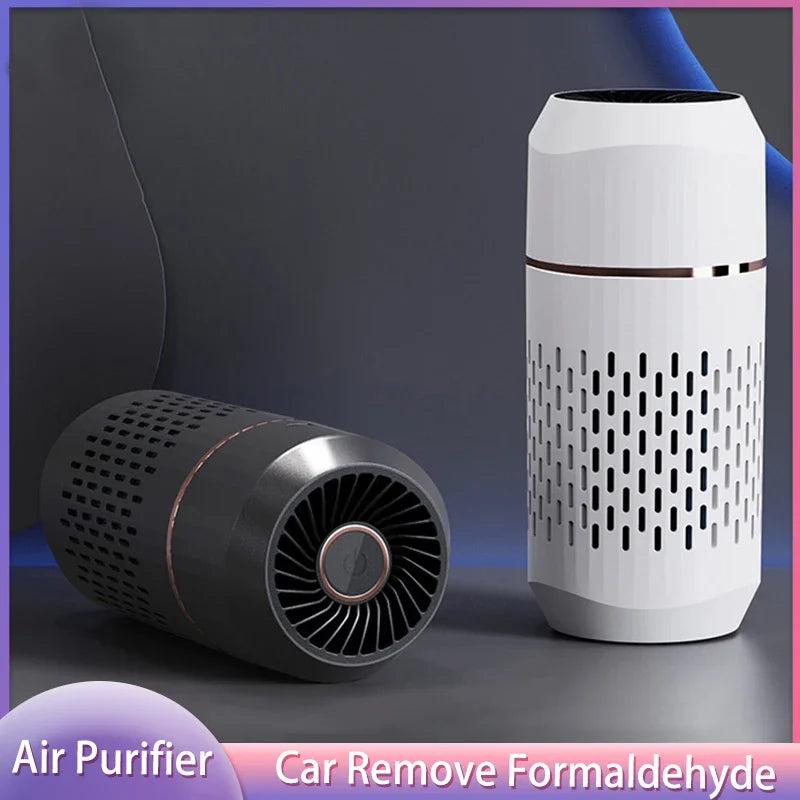 Youpin Air Purifier Car Negative Ion Generator Remove PM2.5 Formaldehyde Deodorizer Smoke Washer Vehicle Air Cleaner Home